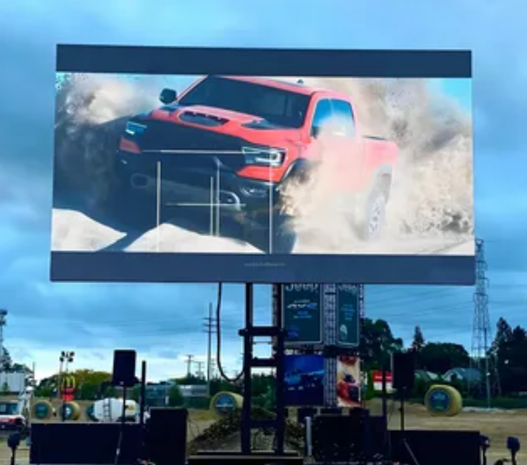 мобильный светодиодный дисплей