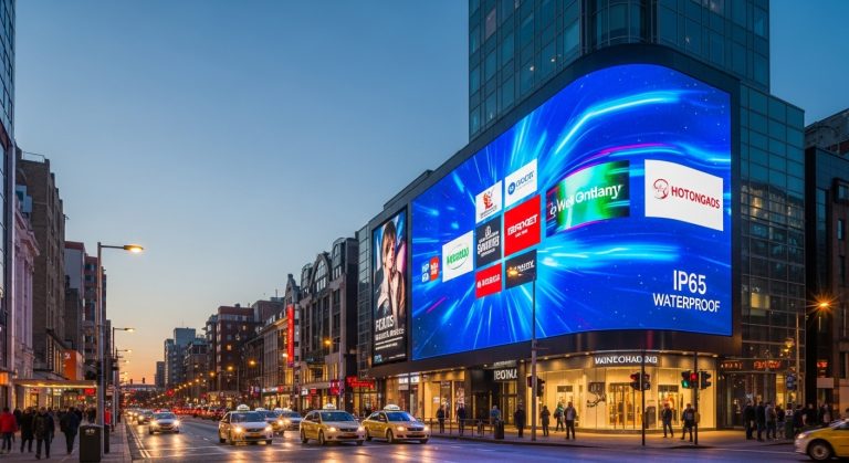 Цена наружного светодиодного дисплея IP65