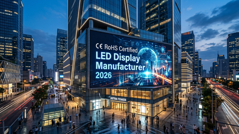 Производитель светодиодных дисплеев CE RoHS