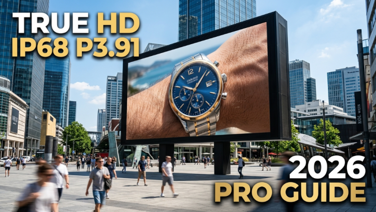 P3.91 Наружный светодиодный экран