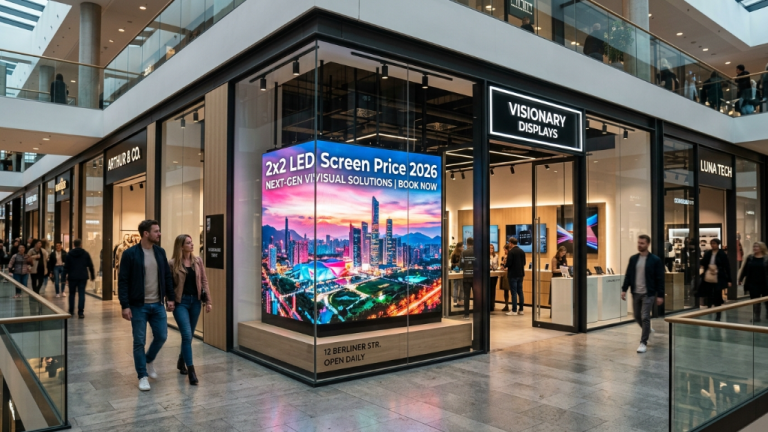 Цена светодиодного экрана 2x2