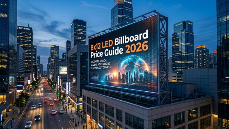 8x12 LED billboard price