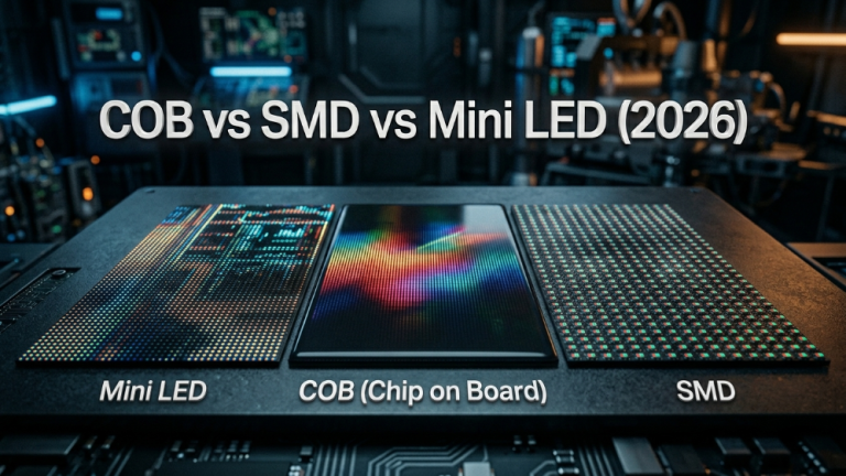 COB против SMD светодиода