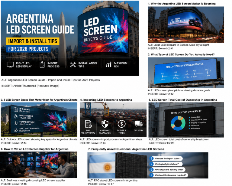 Argentina LED screen