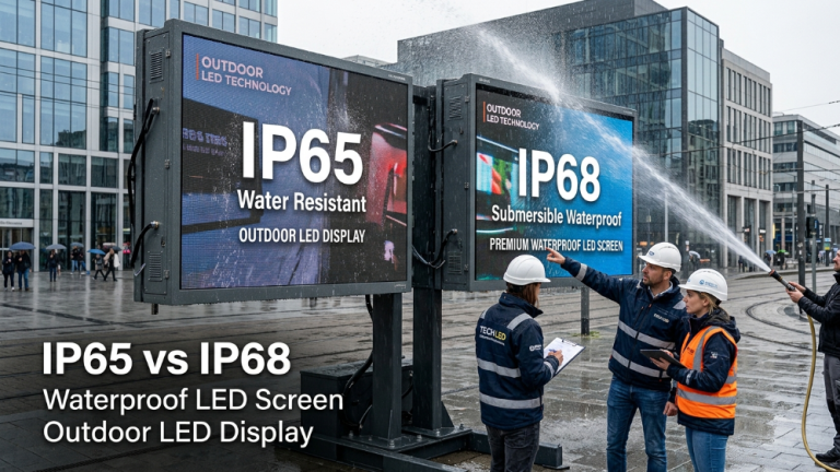 Светодиодный экран IP65 и IP68